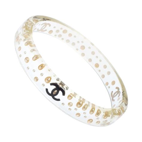 chanel resin bangle|chanel bracelets uk.